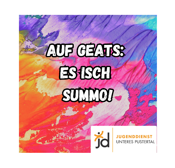 Logo AUF GEATS - Es isch Summo